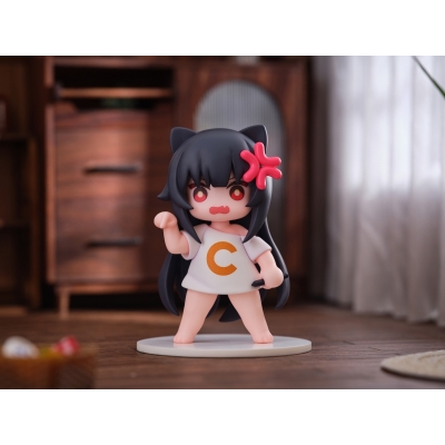 【美少女フィギュア】OMAHA×蜜汁工坊 Cちゃん 猫娘スタンプシリーズ 「消えろ!」 1/1 完成品フィギュア