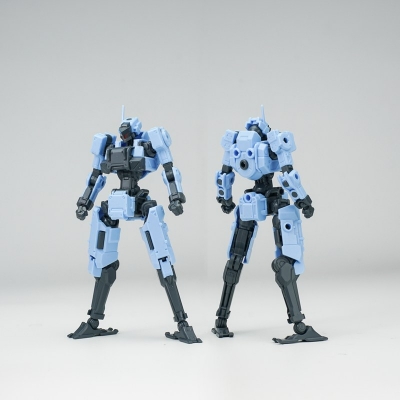 【プラモデル】3 min projectシリーズ FENRIR(フェンリル) 水色 1/18