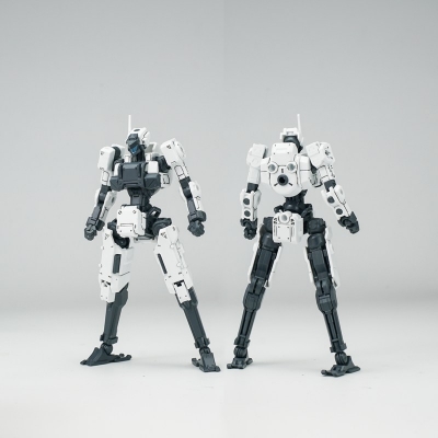【プラモデル】3 min projectシリーズ FENRIR(フェンリル) ホワイト 1/18