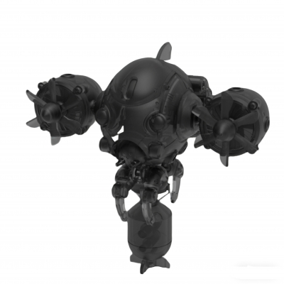 【プラモデル】3 minutes planning(スリーミニッツプランニング)シリーズ 働き蜂 透明ブラック 1/60