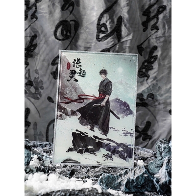 【グッズ-色紙】盗墓筆記 世雪峰出塵 アクリル色紙【張起霊】