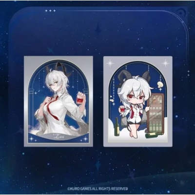 【グッズ-カード】鳴潮 Wuthering Waves Yogoods×鳴潮「眠りの歌」シリーズ カードセット ザンニー