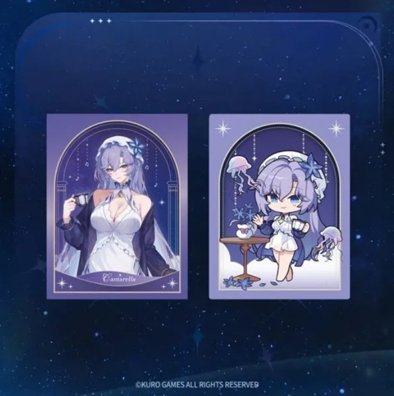 【グッズ-カード】鳴潮 Wuthering Waves Yogoods×鳴潮「眠りの歌」シリーズ カードセット カンタレラ