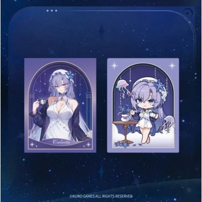 【グッズ-カード】鳴潮 Wuthering Waves Yogoods×鳴潮「眠りの歌」シリーズ カードセット カンタレラ