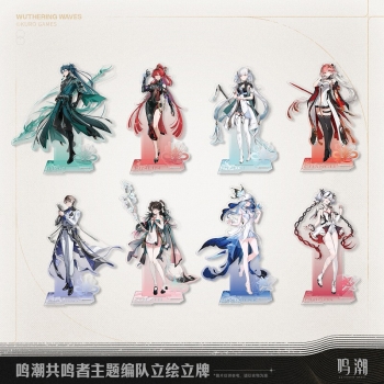 グッズ-スタンドポップ】鳴潮 共鳴者テーマ 編隊立ち絵アクリル 