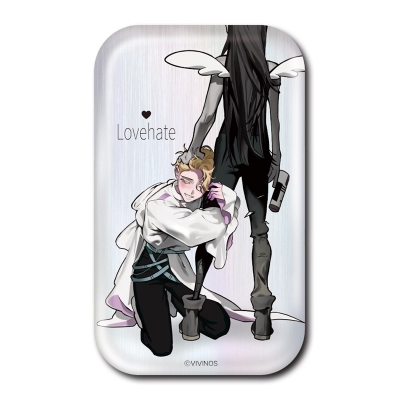 【グッズ-バッチ】ALIEN STAGE DLC : Love Hate スクエア缶バッジ Hyuna&Luka
