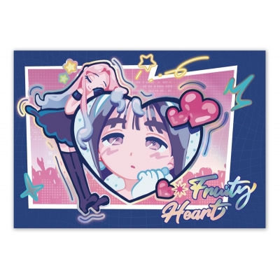 【グッズ-カードコレクション】ALIEN STAGE DLC :Love Hate&Fruity Heart トレーディングチェキ風フォトカード