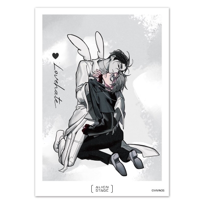 【グッズ-複製原画】ALIEN STAGE DLC : Love Hate 複製原画 Till&Ivan