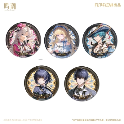 【グッズ-バッチ】鳴潮 流光秘語シリーズ トレーディング缶バッジ