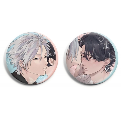 【グッズ-バッチ】恋をするつもりはなかった DazzlingMomentシリーズ 缶バッジセット A