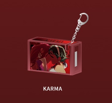 【グッズ-キーホルダー】ALIEN STAGE Karmic Angelシリーズ テープ風ミニアクリルキーホルダー KARMA