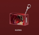 【グッズ-キーホルダー】ALIEN STAGE Karmic Angelシリーズ テープ風ミニアクリルキーホルダー KARMAの画像