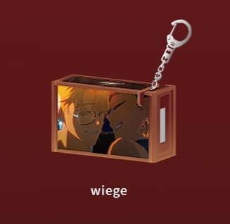 【グッズ-キーホルダー】ALIEN STAGE Karmic Angelシリーズ テープ風ミニアクリルキーホルダー wiege