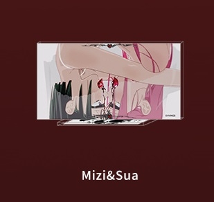 【グッズ-スタンドポップ】ALIEN STAGE Karmic Angelシリーズ アクリルスタンド Mizi&Sua