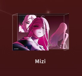 【グッズ-置きもの】ALIEN STAGE Karmic Angelシリーズ アクリルブロック Mizi