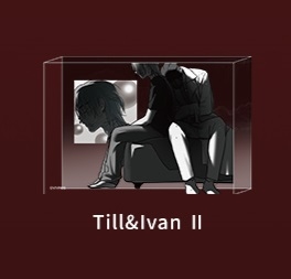 【グッズ-置きもの】ALIEN STAGE Karmic Angelシリーズ アクリルブロック Till&Ivan Ⅱ