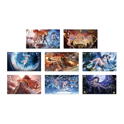 【グッズ-ポストカード】鳴潮 共鳴者テーマ イラストポストカードセット A