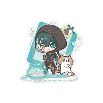 【グッズ-スタンドポップ】鳴潮 『鳴潮』×『YUE XIN MEOW』 共鳴の日常テーマ アクリルスタンド 景燃×『YUE XIN MEOW』Ver.