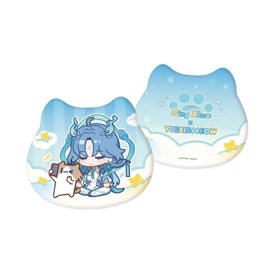【グッズ-抱き枕】鳴潮 『鳴潮』×『YUE XIN MEOW』 共鳴の日常テーマ ぬいぐるみ抱き枕 清宵×『YUE XIN MEOW』Ver.