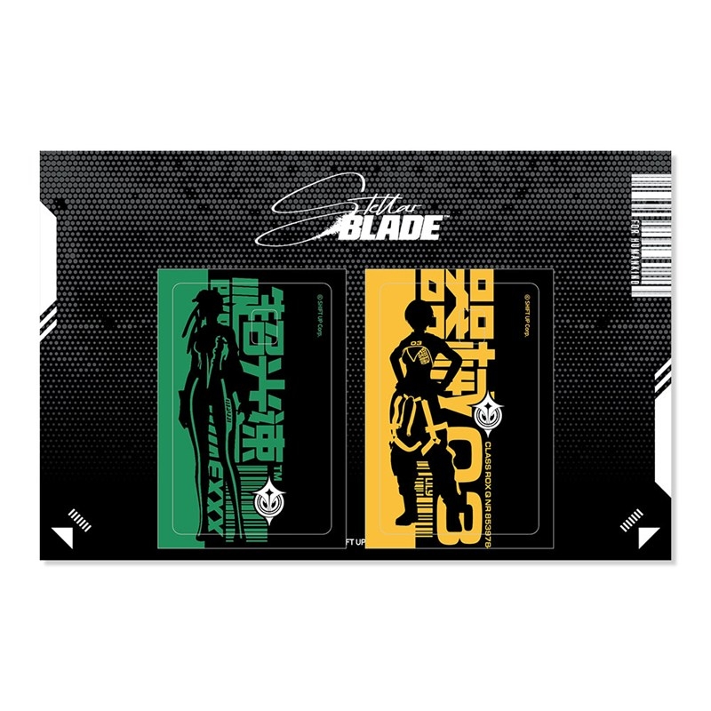 【グッズ-ステッカー】Stellar Blade カードステッカー2種セット(イヴ, リリー)