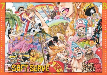 カレンダー】『ONE PIECE』 コミックカレンダー(特製スケジュール帳 