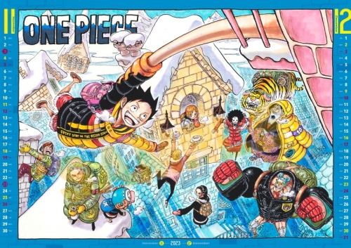 カレンダー One Piece コミックカレンダー 大判 23 アニメイト