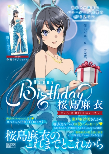 ムック】青春ブタ野郎はバニーガール先輩の夢を見ない Happy Birthday 
