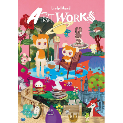【画集・イラスト集】Livly Island ART WORKS