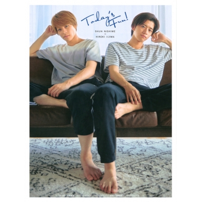【写真集】男劇団 青山表参道X 写真集 西銘駿×飯島寛騎 PHOTO BOOK Today's Fun!
