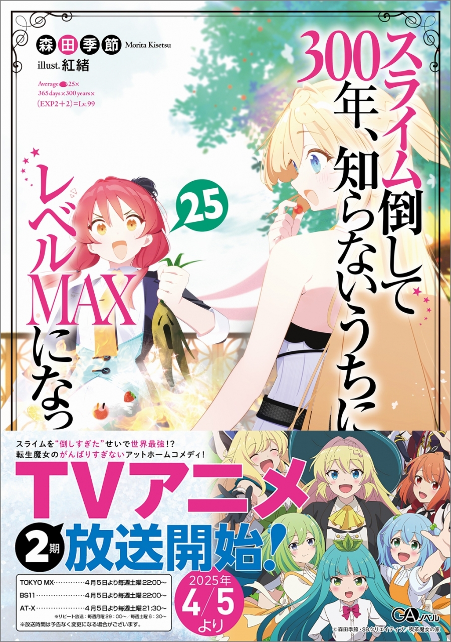 【小説】スライム倒して300年、知らないうちにレベルMAXになってました(25)